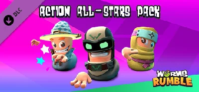 Worms Rumble - Action All-Stars Pack DLC | Steam Gift Р