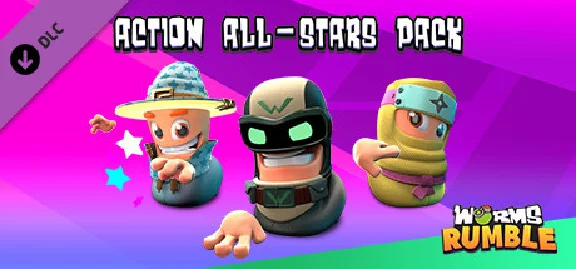 Worms Rumble - Action All-Stars Pack DLC | Steam Gift Р