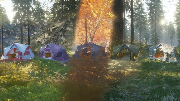 theHunter Call of the Wild - Tents & Ground Blinds DLC