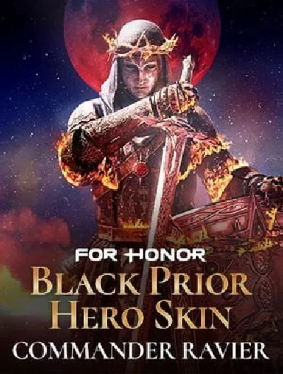 🟥PC🟥 For Honor BLACK PRIOR "COMMANDER RAVIER" SKIN
