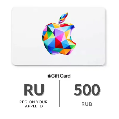 500₽- Apple Gift Card 🇷🇺 Россия