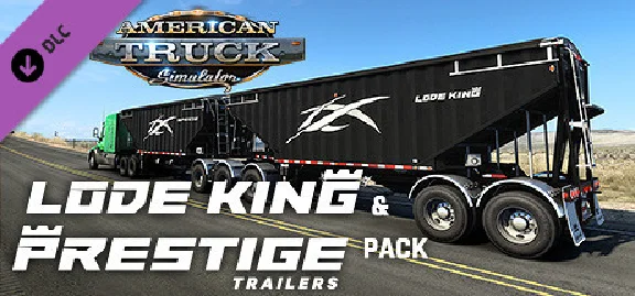 American Truck Sim - Lode King & Prestige Trailers Pack