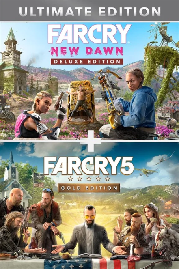 Far Cry 5 Gold + Far Cry New Dawn Deluxe Xbox activatio