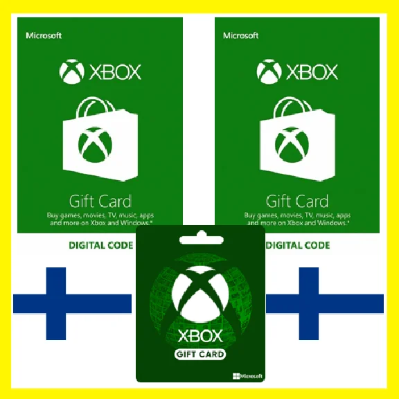 ⭐️GIFT CARD⭐🇫🇮Xbox Live Gift Card 5-200 EUR (Finland)