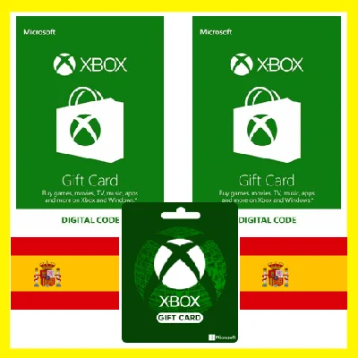 ⭐️GIFT CARD⭐🇪🇸 Xbox Live Gift Card 5-200 EUR (Spain)