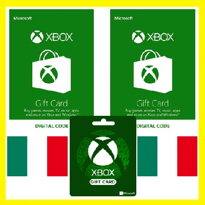 ⭐️GIFT CARD⭐🇮🇹 Xbox Live Gift Card 5-200 EUR (Italy)