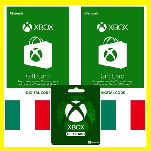 ⭐️GIFT CARD⭐🇮🇹 Xbox Live Gift Card 5-200 EUR (Italy)