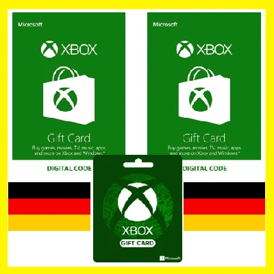 ⭐️GIFT CARD⭐🇩🇪Xbox Live Gift Card 5-200 EUR (Germany)