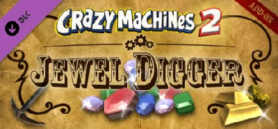Crazy Machines 2 Jewel Digger  DLC STEAM KEY GLOBAL ROW