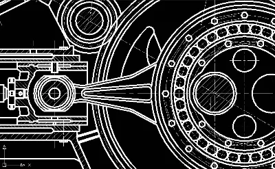 Assembly drawing mud pump UNB-600 (A1) with a frame