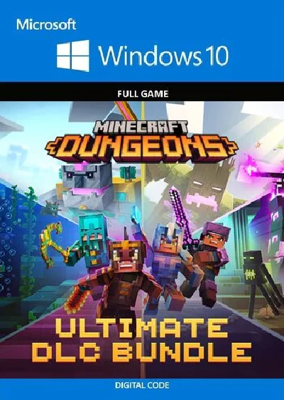 Minecraft Dungeons Ultimate DLC Bundle WINDOWS 10 КЛЮЧ