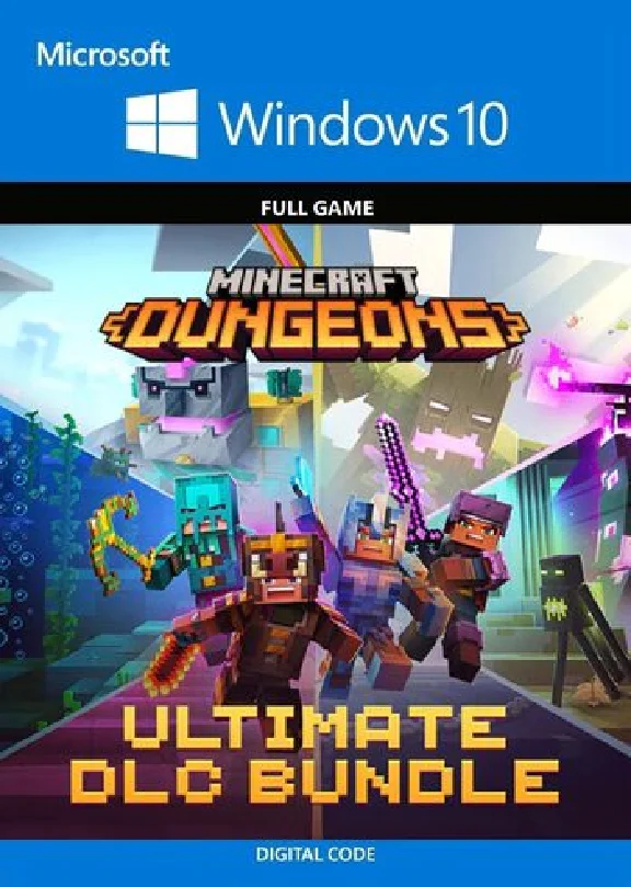Minecraft Dungeons Ultimate DLC Bundle WINDOWS 10 КЛЮЧ