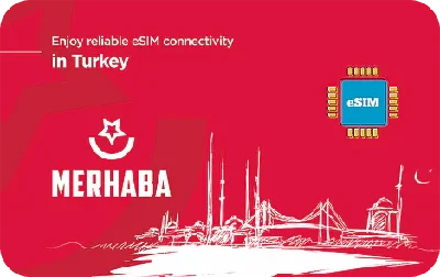 🔥 eSim - Turkey 🔴 Turkish sim card with internet