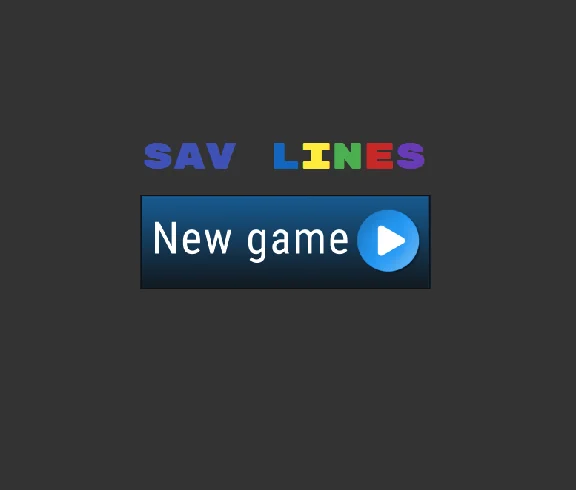 SAV Lines  - remake of the classic game "Color Lines"