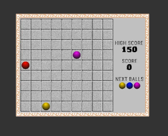 SAV Lines  - remake of the classic game "Color Lines"