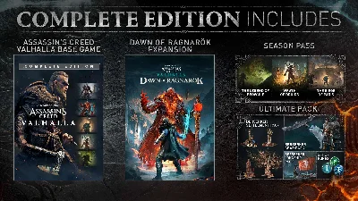 Assassin´s Creed Valhalla Complete Edition UBI KEY EU