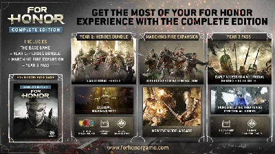 For Honor Complete Edition  UBI KEY REGION EU