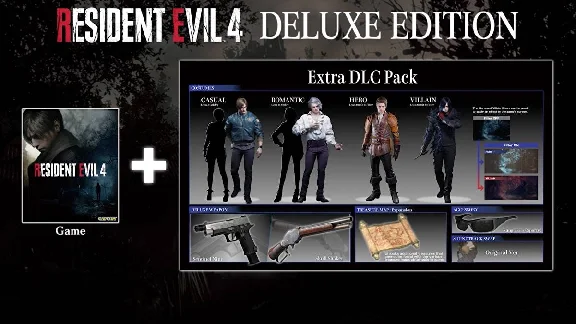 ✅Resident Evil 4 Deluxe Edition (2023) 🔑STEAM KEY