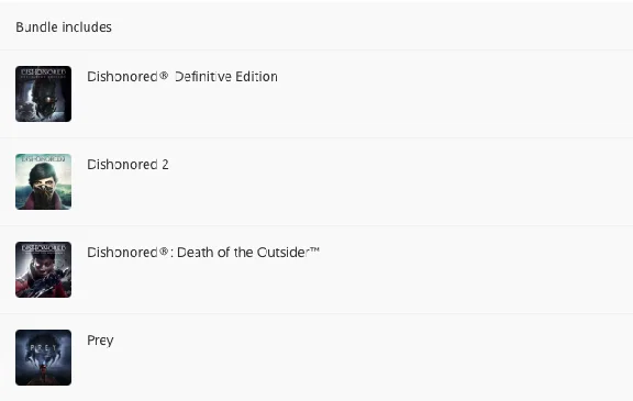 ✅❤️DISHONORED & PREY: THE ARKANE COLLECTION❤️XBOX🔑