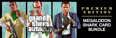 GTA V: Premium Edition & Megalodon Shark Card STEAM
