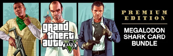GTA V: Premium Edition & Megalodon Shark Card STEAM