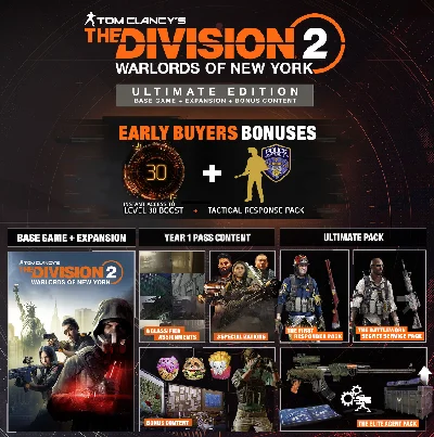 🔥THE DIVISION 2 WARLORDS OF NEW YORK ULTIMATE UPLAY/EU