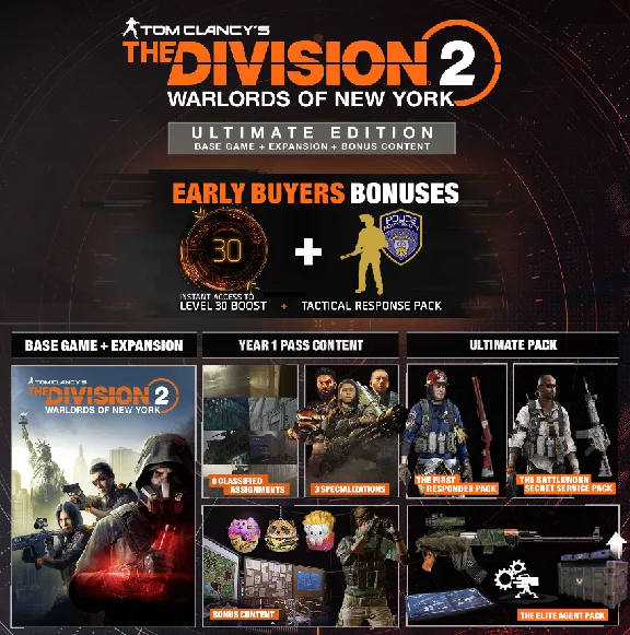 🔥THE DIVISION 2 WARLORDS OF NEW YORK ULTIMATE UPLAY/EU