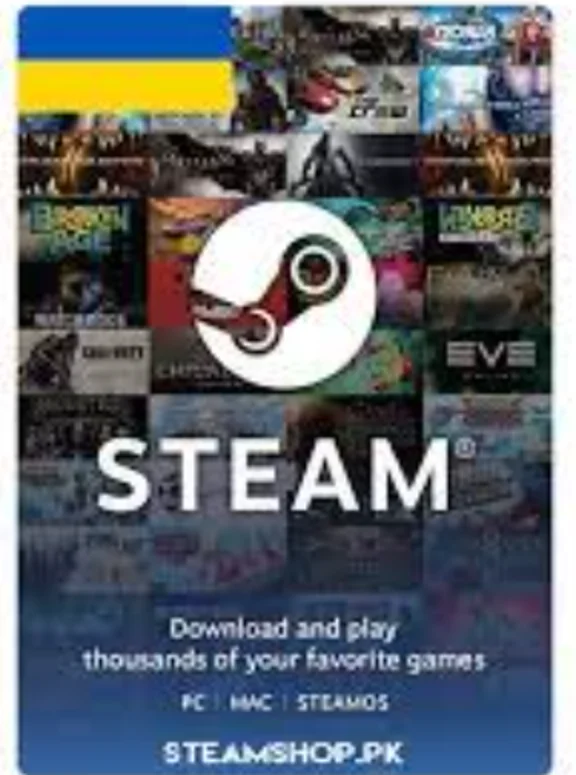 Steam Wallet Code 100 UA UAH
