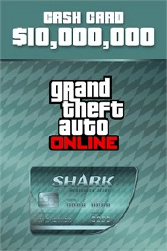 ✅GTA Online: Megalodon Shark Cash Card Xbox Activation