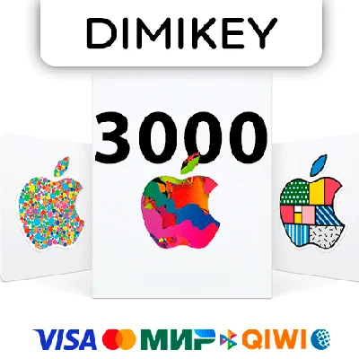 z ✅ iTunes, AppStore 3000 rubles RUSSIA [Code]