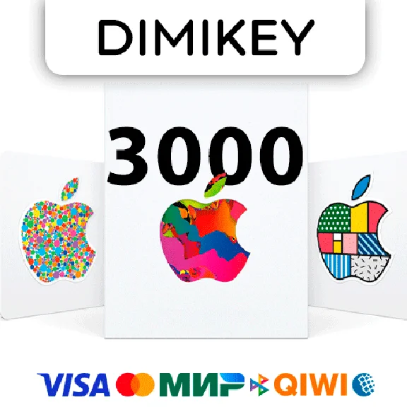 z ✅ iTunes, AppStore 3000 rubles RUSSIA [Code]