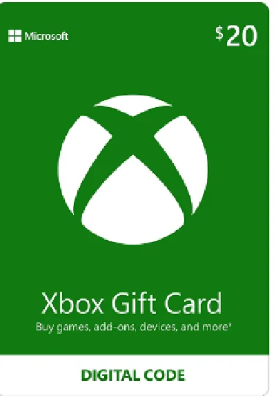 Xbox Live Gift Card 20 USD (USA)