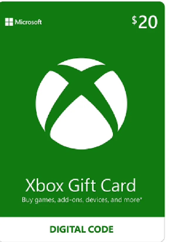 Xbox Live Gift Card 20 USD (USA)