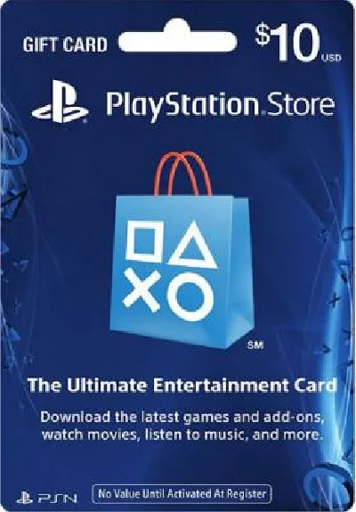PSN PLAYSTATION NETWORK CARD 10 USD USA