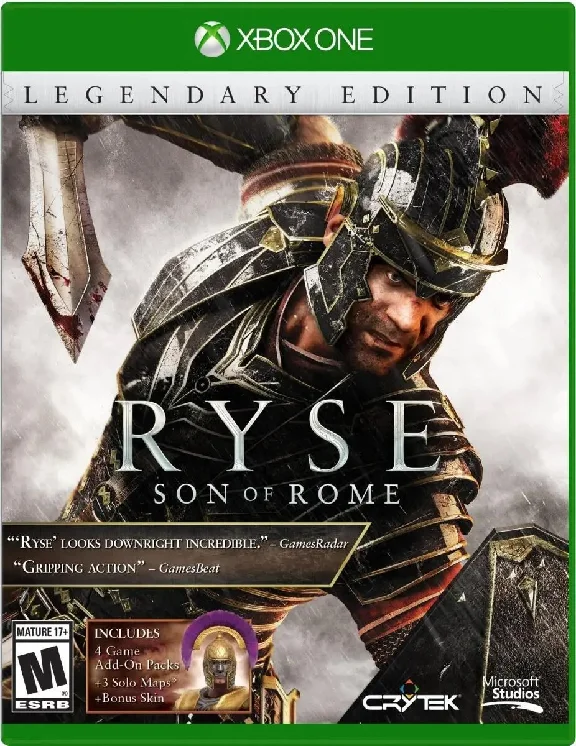 ✅❤️RYSE: LEGENDARY EDITION❤️XBOX ONE|XS🔑 KEY✅