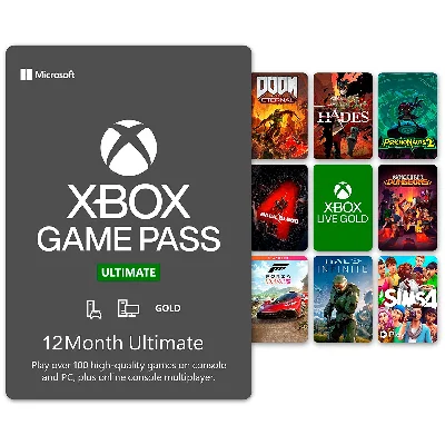 🎁✅ XBox Game Pass Ultimate 12 месяцев ❤️‍🔥 БЫСТРО ⏰