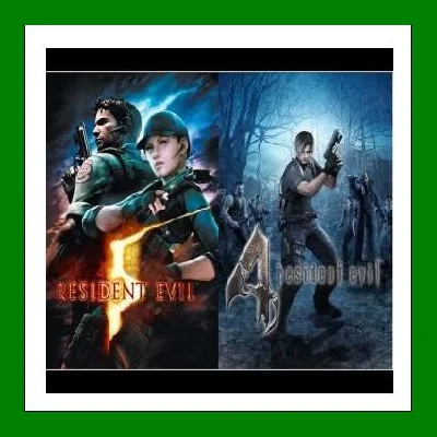 ✅Resident Evil 4 (2005) + Resident Evil 5✔️Steam 25game