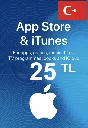 🍏iTunes & App Store Gift Card 25 TL 🇹🇷Turkey Instant