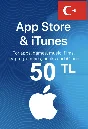 🍏iTunes & App Store Gift Card 50 TL 🇹🇷Turkey Instant