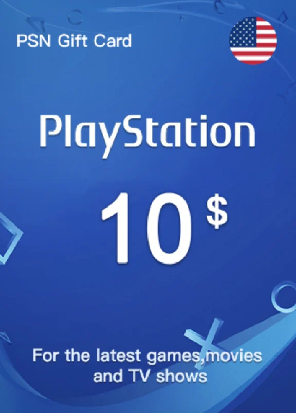 🔥Playstation Network PSN🔥 Gift Card 10$ - USA Fast