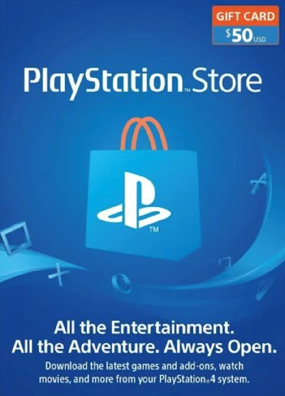 🔥Playstation Network PSN🔥 Gift Card 50$ - USA Fast