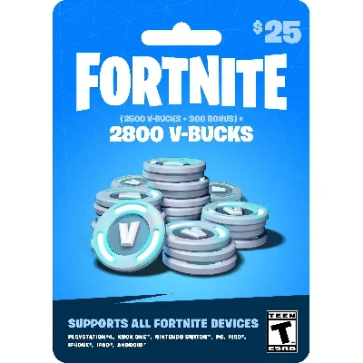 🔥⭐ FORTNITE EPIC GAMES 2800 V-BUCKS⭐Epic⭐ GLOBAL🔑+0%
