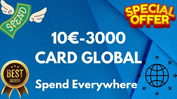 💶10€-3000€ EURO CARD🌎All Services/Google/Others.ect⚡✅