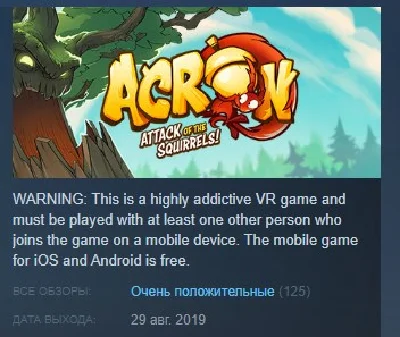 Acron: Attack of the Squirrels! 💎STEAM KEY REGION FREE