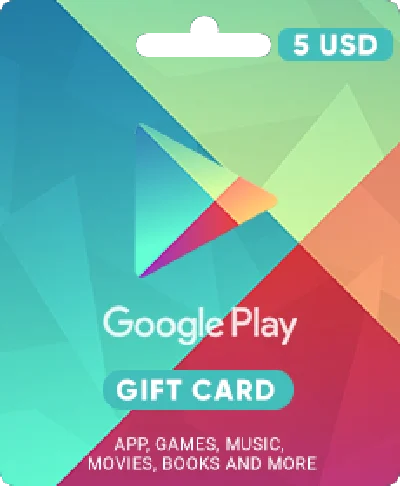 ✅Google Play ✅Gift Card 5 $ USD (USA🇺🇸)Моментально