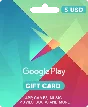 ✅Google Play ✅Gift Card 5 $ USD (USA🇺🇸)Моментально
