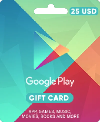 ✅Google Play ✅Gift Card 25 $ USD (USA🇺🇸)Instant