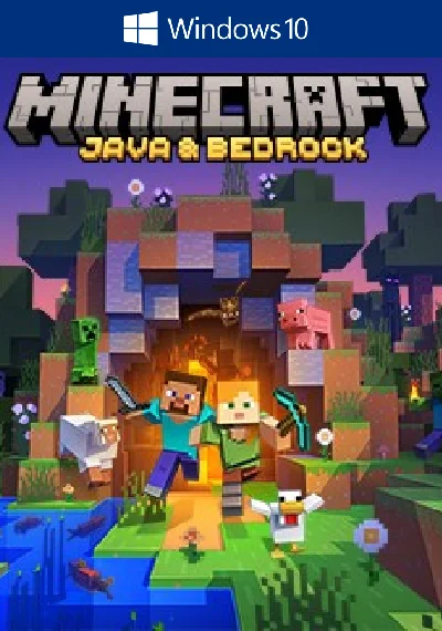 💳0% Minecraft PC Java Edition + Windows 10/11 Key
