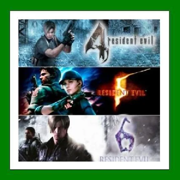 ✅Resident Evil 6 + 5 + 4✔️Steam⭐25 games🎁Region Free🌎