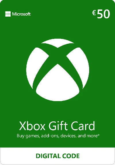XBOX Live 50 EUR Gift Card - EU/EURO Без комиссии